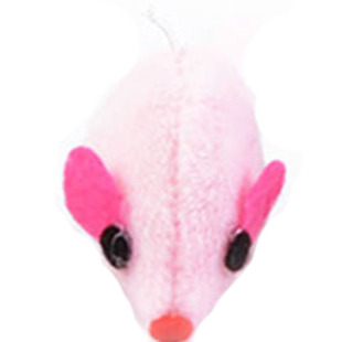 小顾商店 多格漫响声铃铛黑白老鼠猫咪玩具宠物猫玩具 含木天蓼