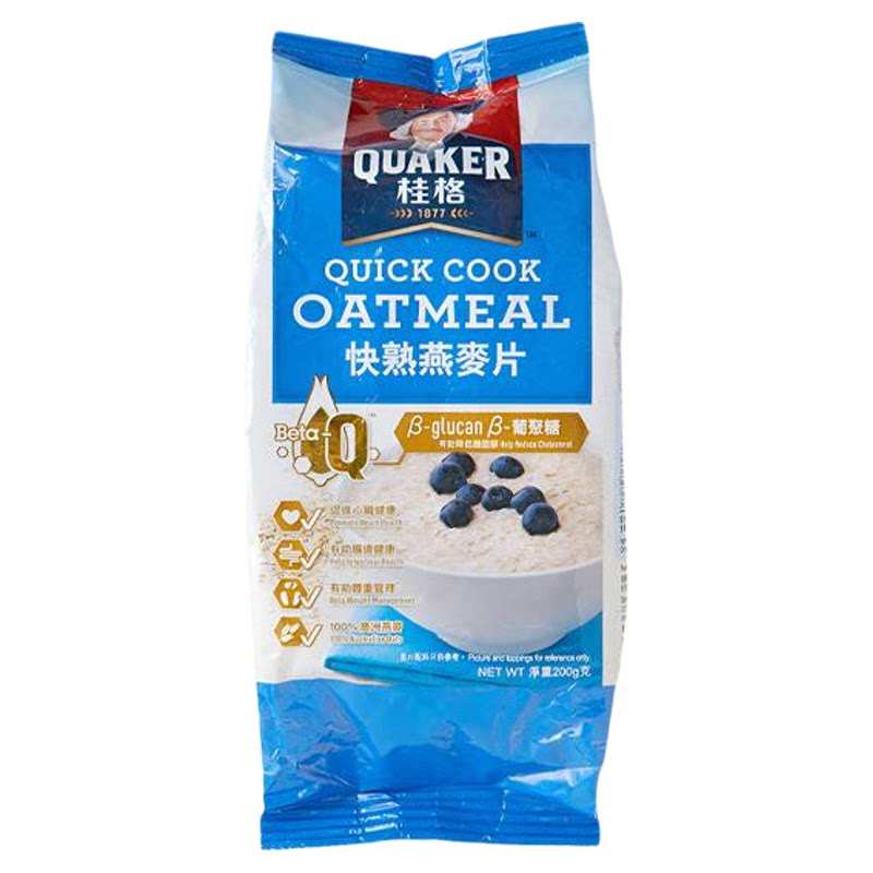 桂格快熟燕麦片200g香港QUAKER