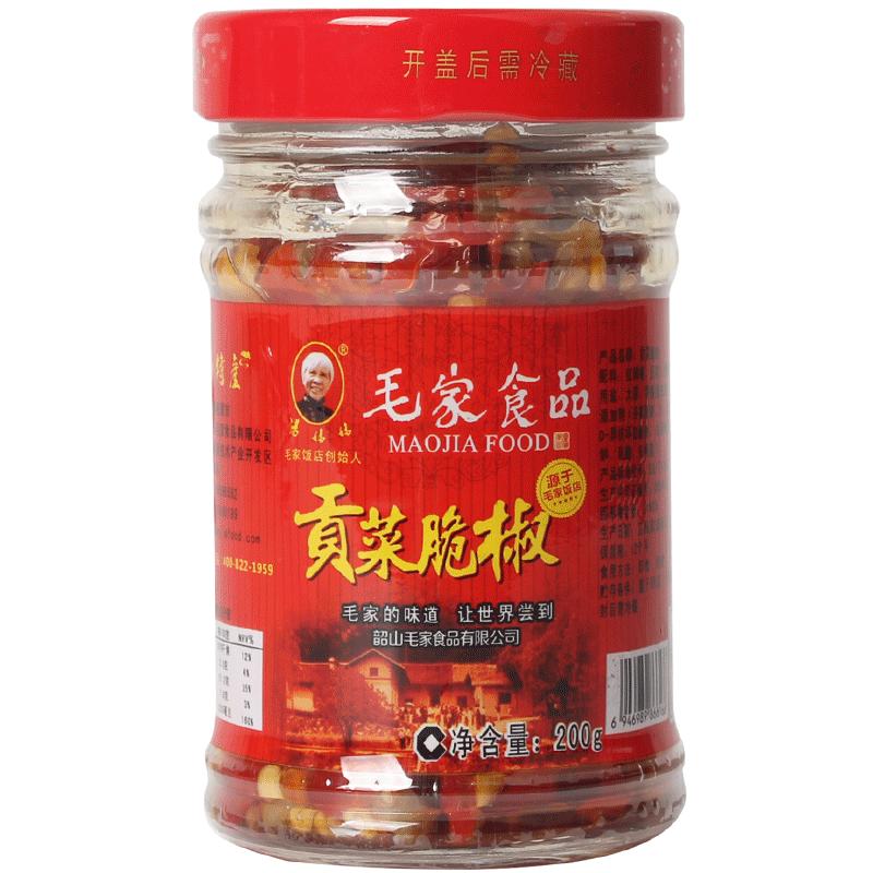毛家湖南贡菜脆椒汤妈妈