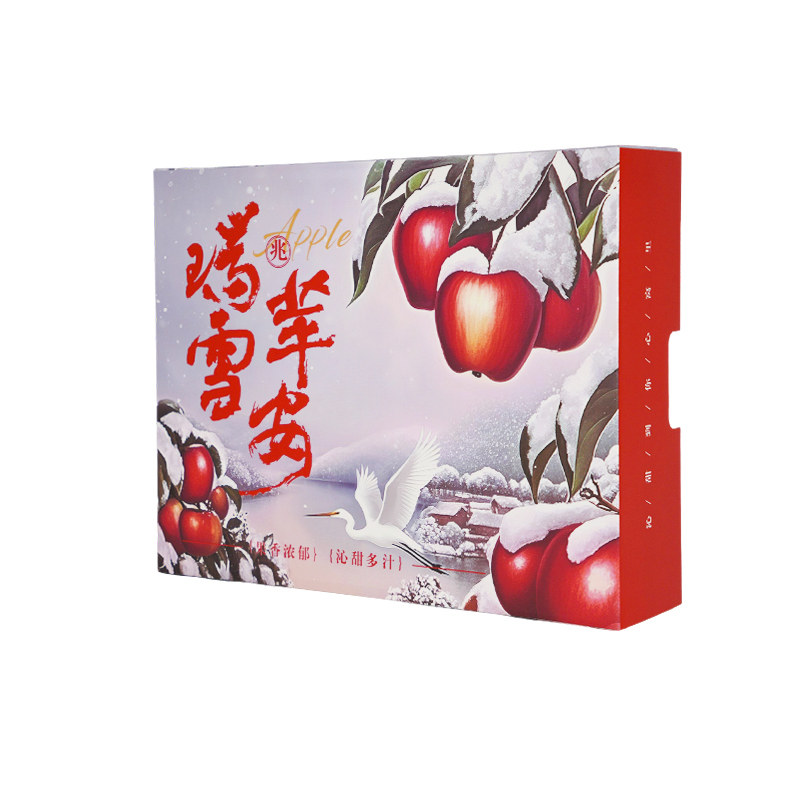 瑞雪兆苹安高端水果礼品包装盒箱