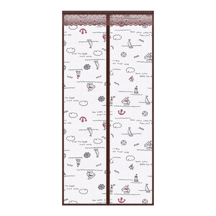 防偷窥遮挡隐私门帘宿舍隔断免打孔卫生间防蚊虫透气通风家用帘子