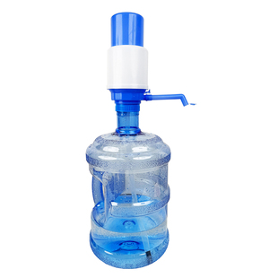 水之帮大号压水器加长一体硅胶软管手动桶装水吸泵按压喝水抽水器