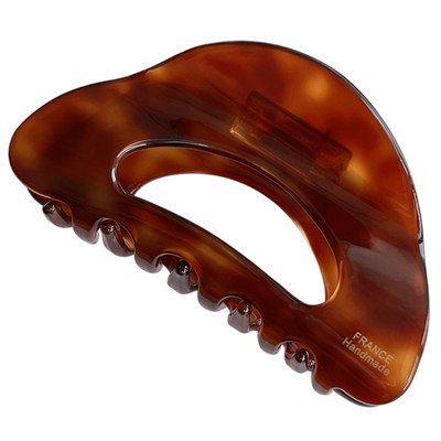 盘发鲨鱼夹抓夹法式气质百搭