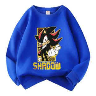 索尼克周边衣服夏特世代sonic超级索尼克刺猬卡通男女中小儿童学
