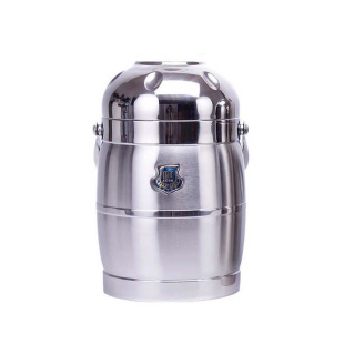 茂盛乐活真空不锈钢饭盒桶三层保温饭盒便当盒真空提锅大保温桶