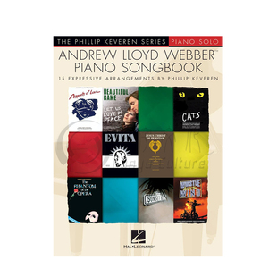 韦伯 歌曲集 15首富有表现力的改编曲 钢琴独奏 海伦德乐谱书 Andrew Lloyd Webber Piano Songbook 15 Express HL00238988