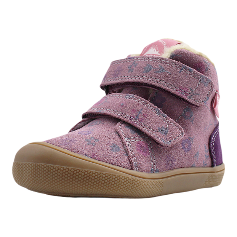 【清仓】NATURINO那都乐意大利品牌毛里女童保暖高帮靴BAREFOOT