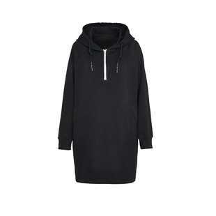 Lapargay【A to Z】印花中长款卫衣连衣裙 水波纹肌理 L75309001V