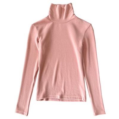 秋冬堆堆高领德绒打底衫女2025新款高端软糯双面绒保暖内搭小衫女