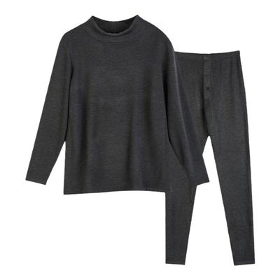 男士蚕丝山羊绒保暖内衣秋衣秋裤