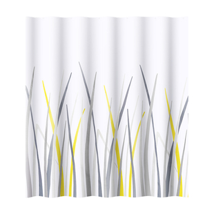 RIDDER德国进口浴室浴帘防水布套装涤纶窗帘卫生间垂感防霉隔断帘