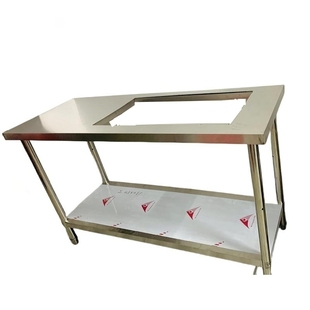 不锈钢嵌入式煤气灶台架多层灶台架开孔灶台架托天然气灶架子放煤