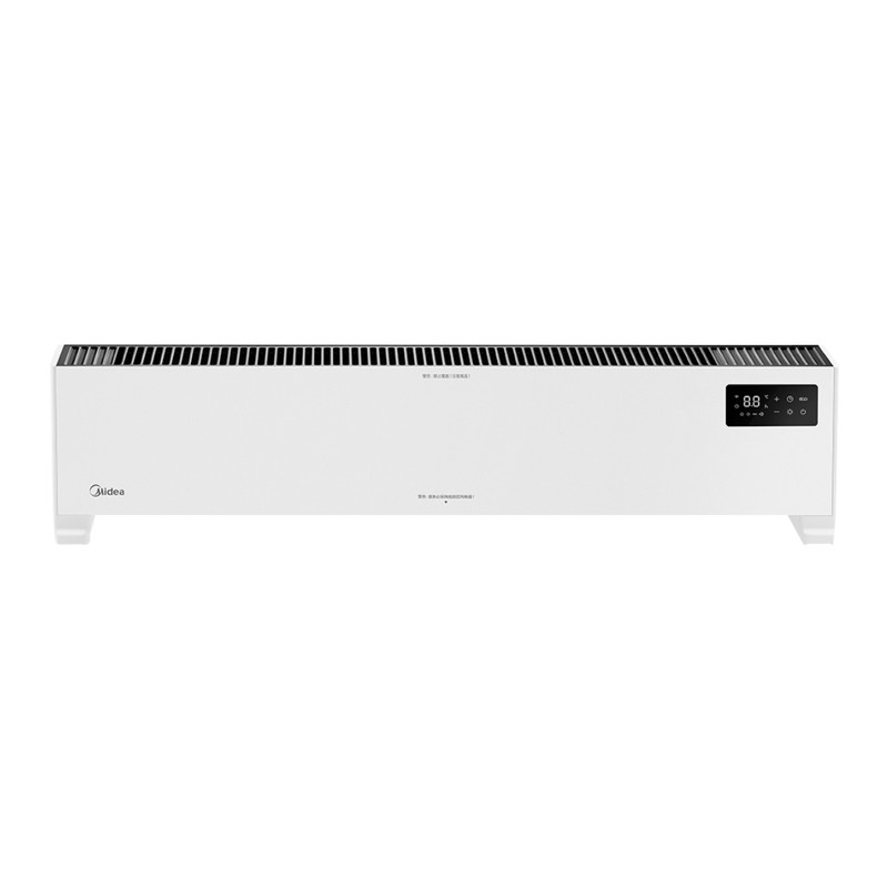 美的NDV-FR遥控踢脚线取暖器空气墙对流防水恒温定时预约2200W