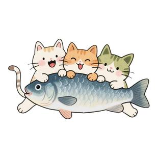 一手大V老师/小锦鲤/天机/北伐创业板/小猫爱吃20cm大鱼风格logo