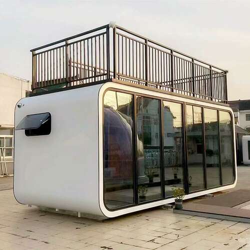 钢结构岗亭可移动 小区门卫值班室 岩棉保温抗震 厂家现货供应