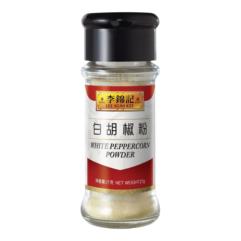 李锦记 白胡椒粉27g*2瓶厨房烹饪料理100%精选原粒白胡椒醇香提鲜