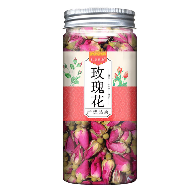 天然平阴玫瑰花正品泡茶重瓣干花