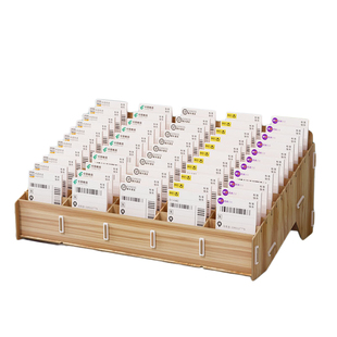 快递单放置架标签面单分类盒分捡放热敏单的面单盒盒子手机管理盒