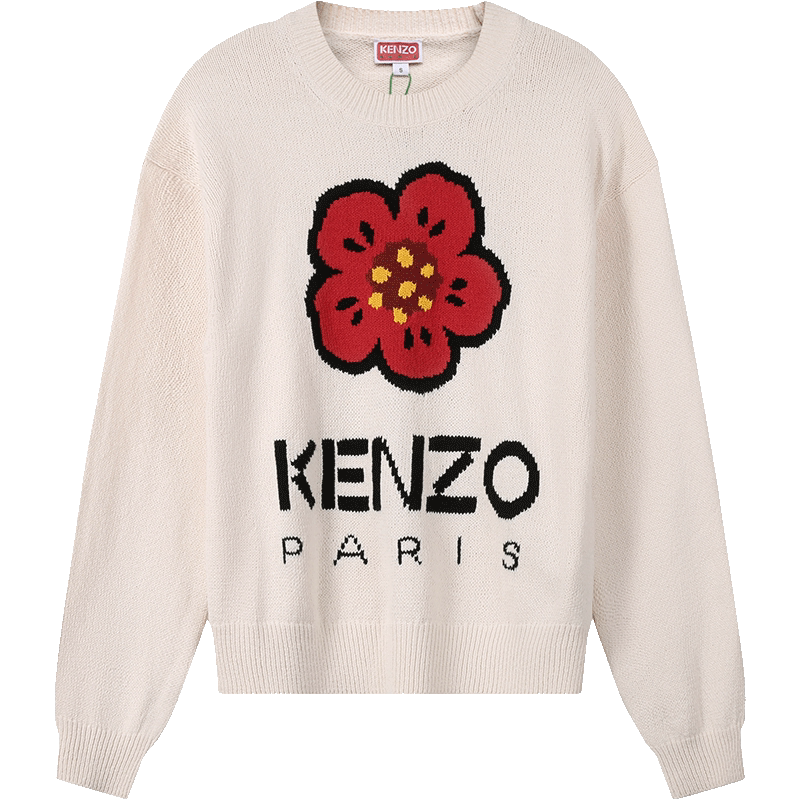 【自营】KENZO高田贤三 春秋款女士长袖针织衫套头衫 2PU380 3LD