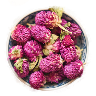 千日红花50g千日红花瓣干花红巧梅散装花草茶搭配玫瑰花茶洛神