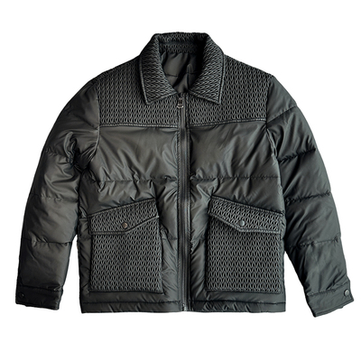 潮牌休闲短款羽绒服潮牌百搭立领