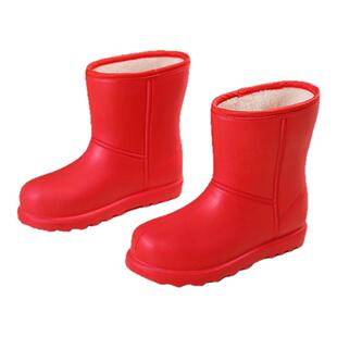 食品厂专用泡沫鞋防滑男款雨鞋水鞋女款靴子防水冬天加绒eva水靴