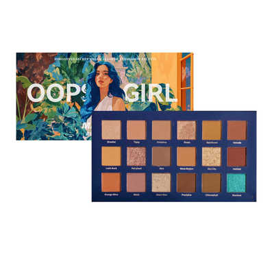 OOPSGIRL18色眼影盘不易飞粉