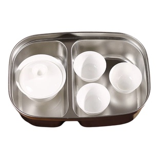 潮州不锈钢工夫茶盘储水家用户外便携茶托盘茶具全套旅游干泡台