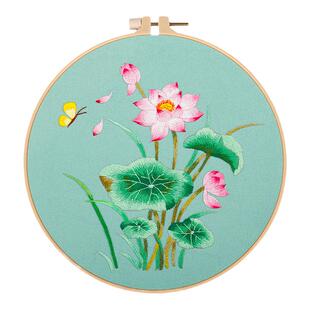 刺绣diy手工欧式立体绣品材料包衣服绣花国风苏绣初学者古风非遗