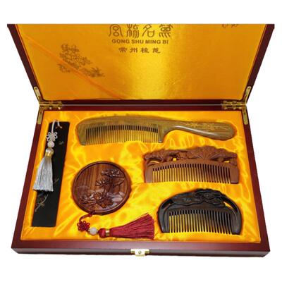 常州梳篦厂工艺使用礼品木梳套装