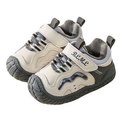 Ginofu冬季幼童学步鞋加棉护脚鞋