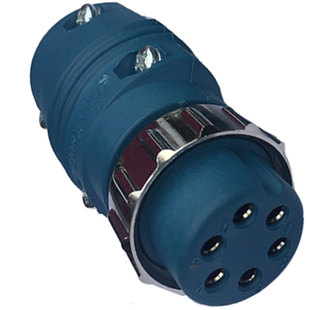 南通振康气保焊机送丝机六芯航空插头七芯插座加长底座二四芯九芯