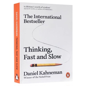 【现货】 英文原版 思考快与慢 快思慢想Thinking fast and slow 诺贝尔经济学奖得主 丹尼尔·卡内曼 Daniel Kahneman