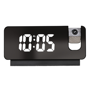 投影闹钟智能小led专用数字显示桌面科技感充电子时钟表卧室起床