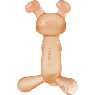 蓓兜小兔子宝宝牙咬胶婴儿磨牙防吃手神器硅胶玩具口欲期可水煮