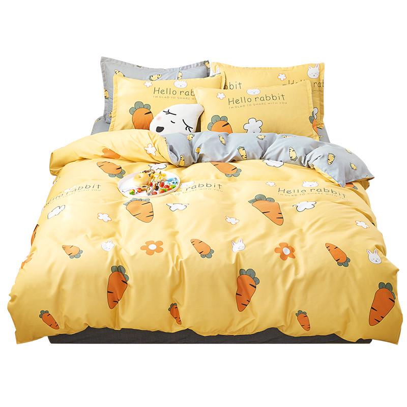 被套单件学生宿舍1.5米单人200x230双人被罩儿童1.8x2.0x2m