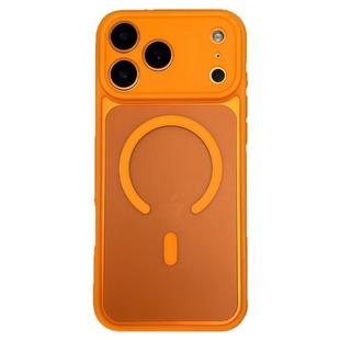 适用新款17promax苹果手机壳case星宇橙iphone17pro系列保护壳磁吸17pro max全包16防摔14硅胶13精孔15橙色12