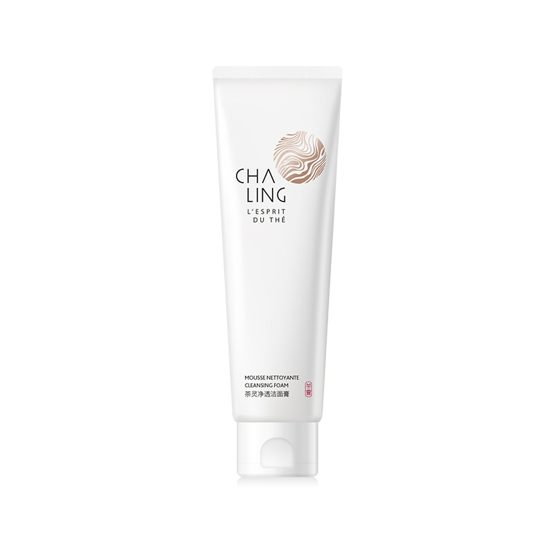 茶灵CHALING茶灵净透洁面膏清洁保湿