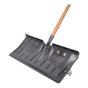 大号推雪铲户外冬天清雪工具推粮食铲子板扫雪除雪神器家用带轮