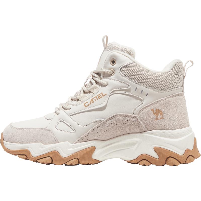 骆驼运动休闲冬季女鞋加绒保暖