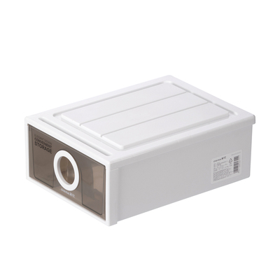 茶花桌面收纳盒抽屉式办公室