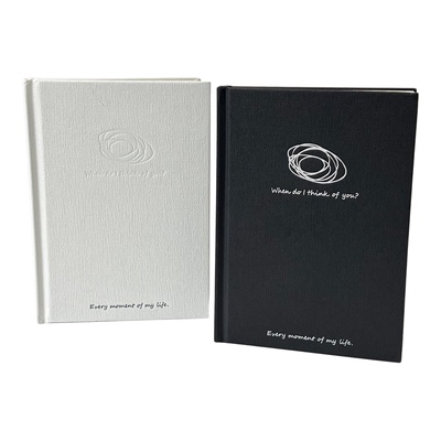 胡思乱想硬壳空白简约记事笔记本