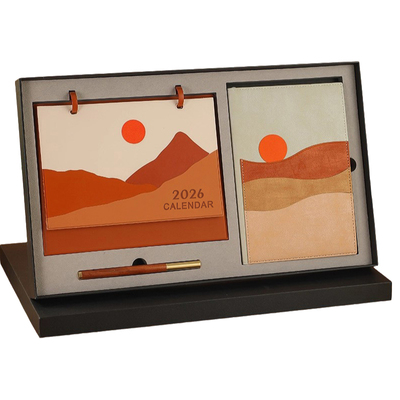 2026年新款笔记本台历礼盒蛇年