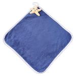 擦手巾小毛巾吸水不掉毛珊瑚绒小方巾可挂式可爱儿童家用厨房手帕