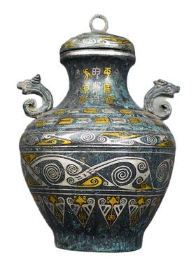 错金银青铜器樽敦豆犀牛飞兽