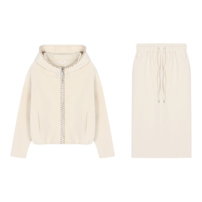 纯色休闲套装春季新款