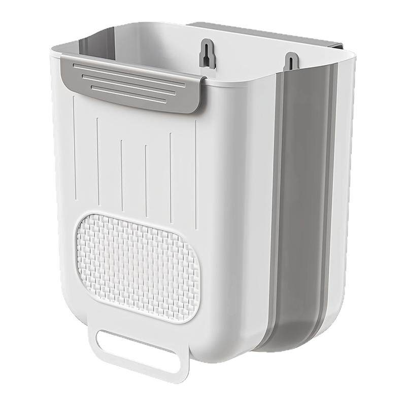 厨房垃圾桶挂式家用厨余可折叠桶