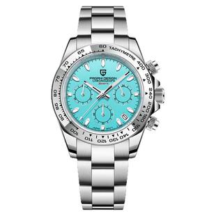 伯佳尼pagani design爆款手表男多功能计时码表防水石英表 PD1727