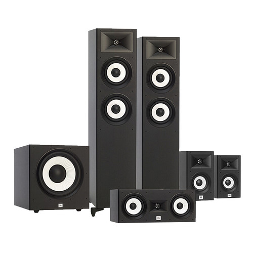 JBL STAGE 190家庭影院音响7.1套装环绕声效客厅落地音箱重低音