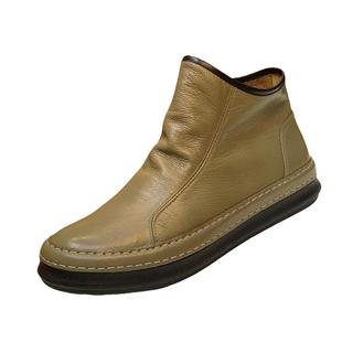 欧洲站男鞋真皮高帮鞋男休闲板鞋冬季加绒保暖棉鞋潮流马丁靴短靴